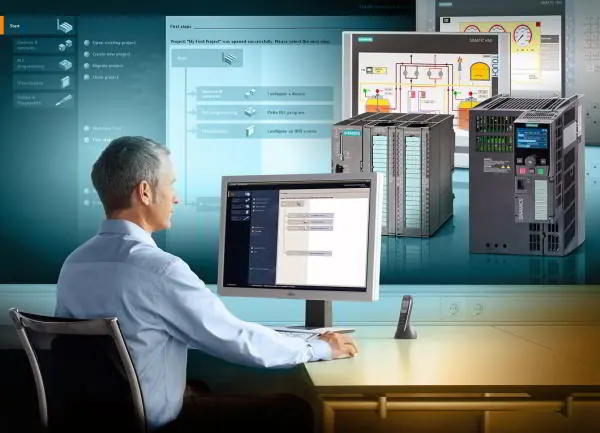 Automatisierungs-Engineering an einer Industrieanlage